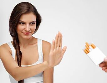The refusal of smoking