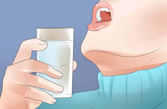 Rinsing your mouth with salt reduces the urge to smoke